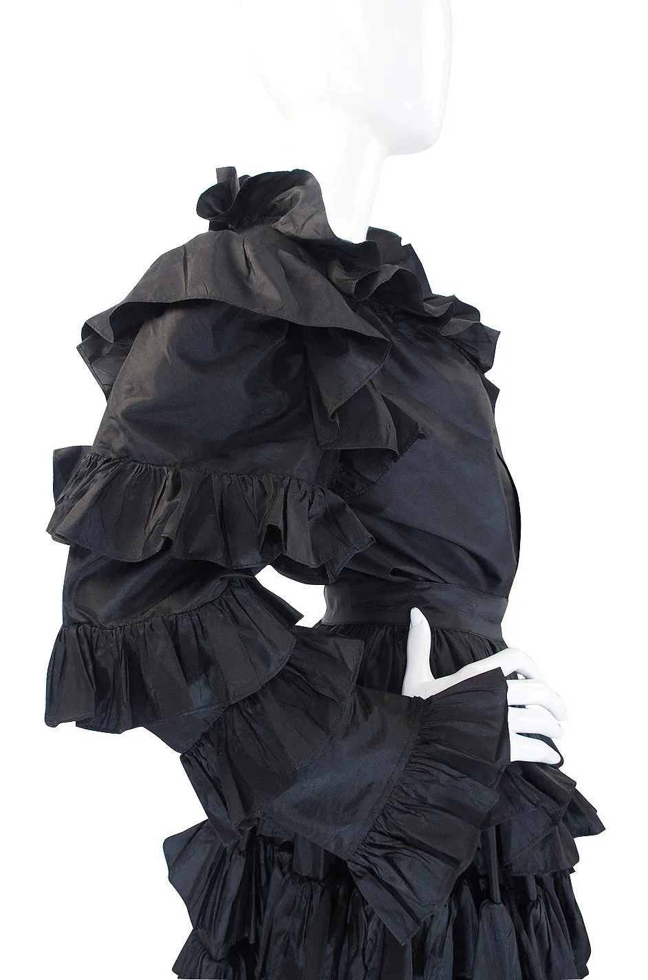 1983/4 Important Ruffled Yves Saint Laurent Set