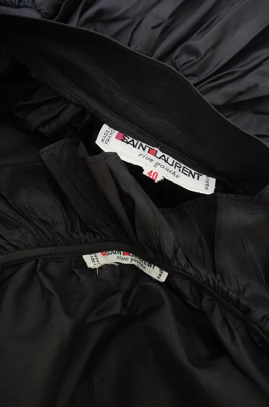 1983/4 Important Ruffled Yves Saint Laurent Set