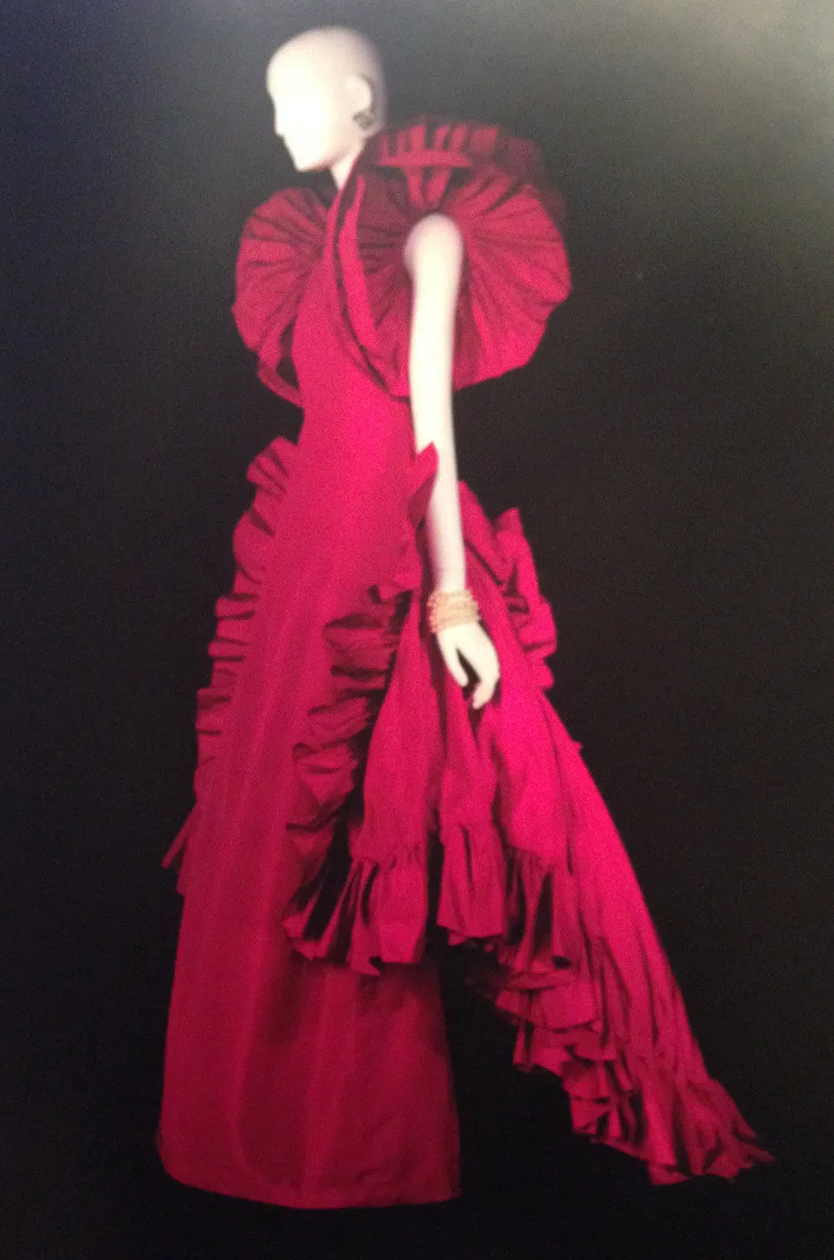 1983/4 Important Ruffled Yves Saint Laurent Set