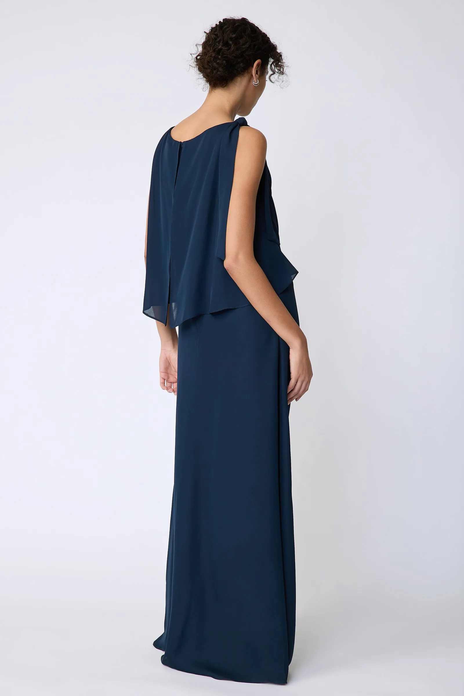 Ada Gown - Navy