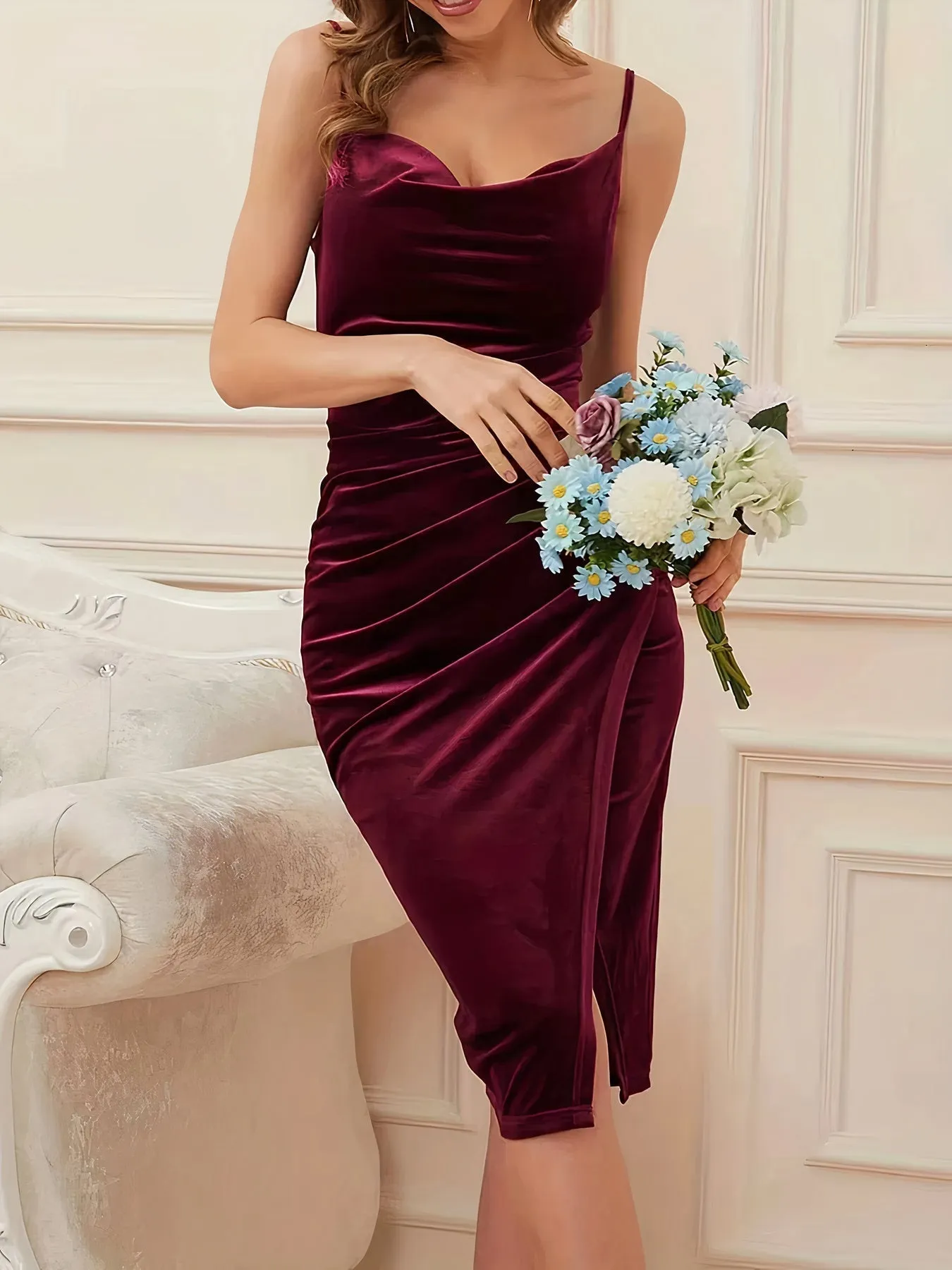 Aglaia® | Velvet Cocktail Dress
