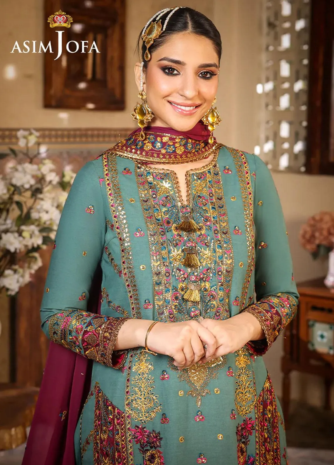 Asim Jofa | Luxury Lawn 2023 | AJLR-14