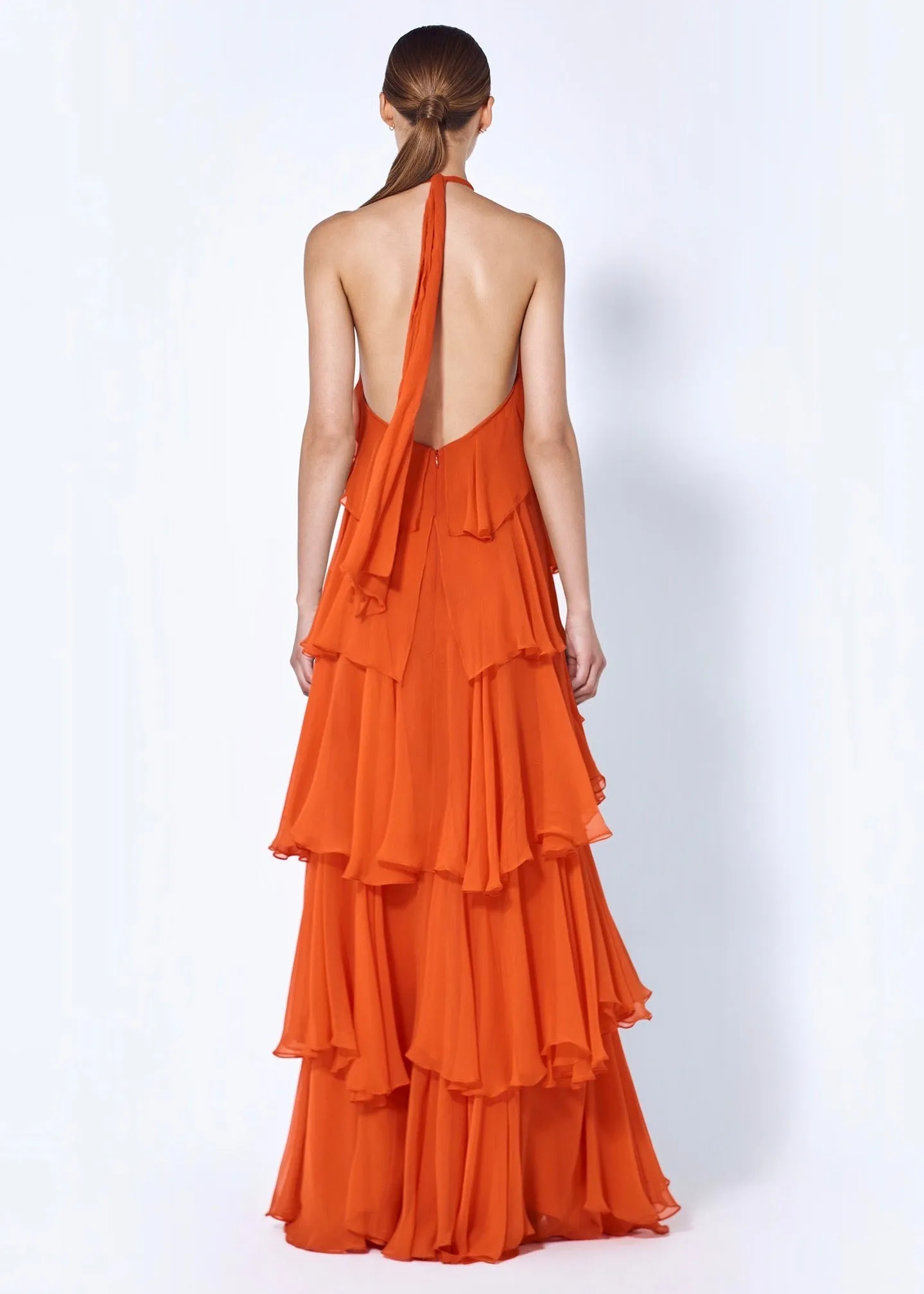 Aurorah Dress Burnt (Orange)