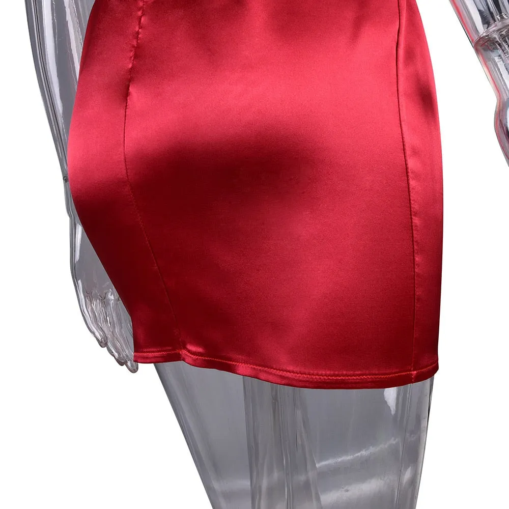 Baby Doll Silk Mini Dress