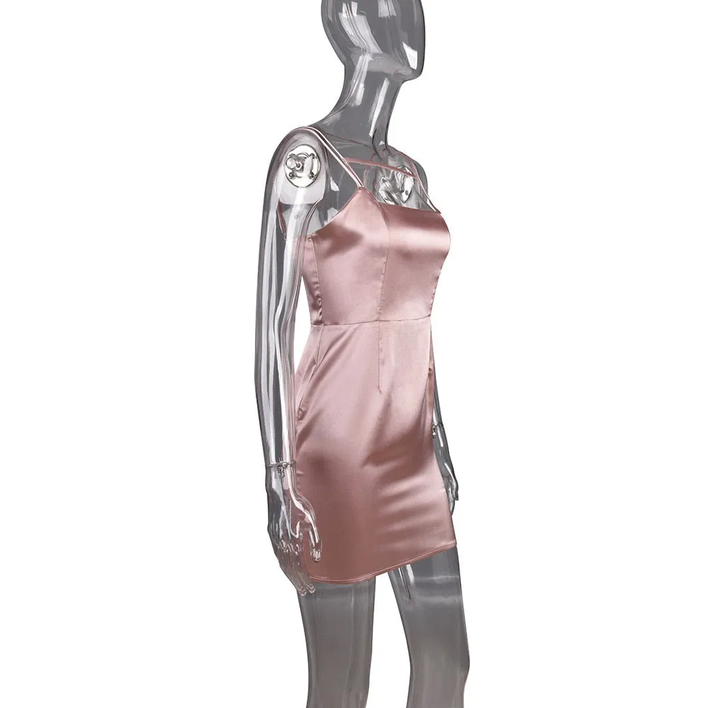 Baby Doll Silk Mini Dress