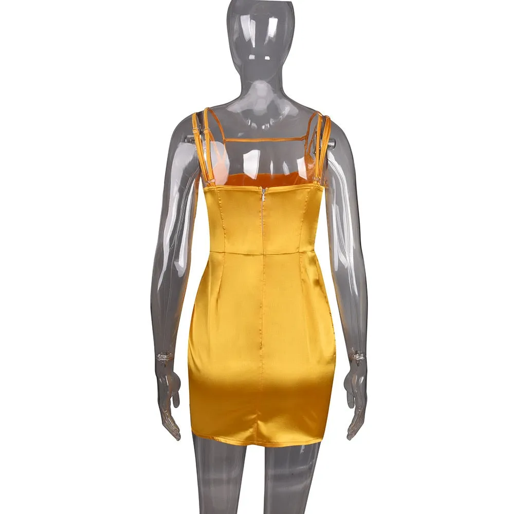 Baby Doll Silk Mini Dress