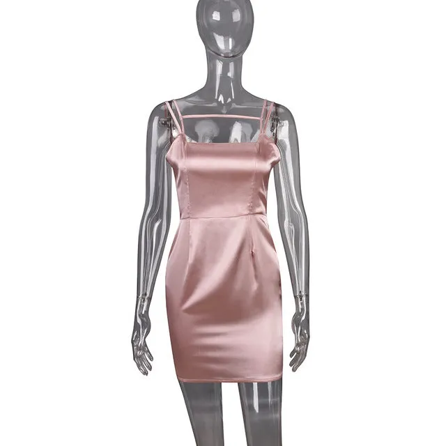 Baby Doll Silk Mini Dress