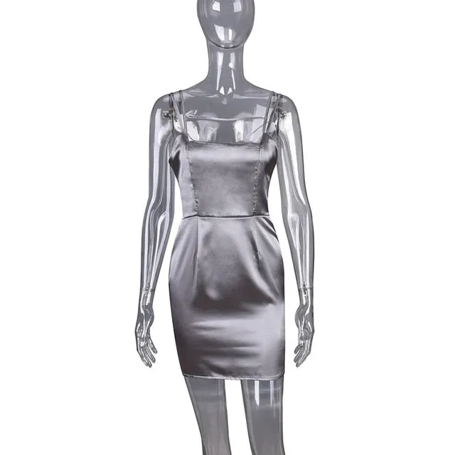 Baby Doll Silk Mini Dress
