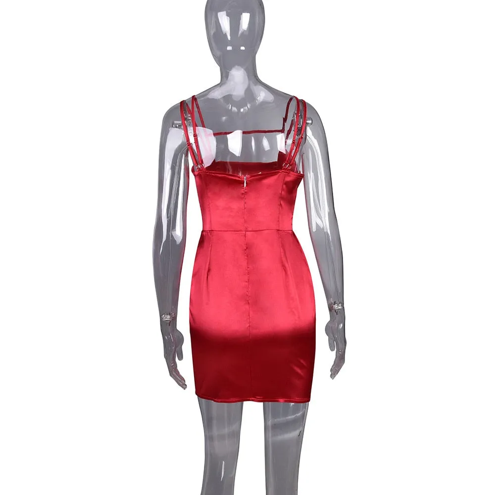 Baby Doll Silk Mini Dress