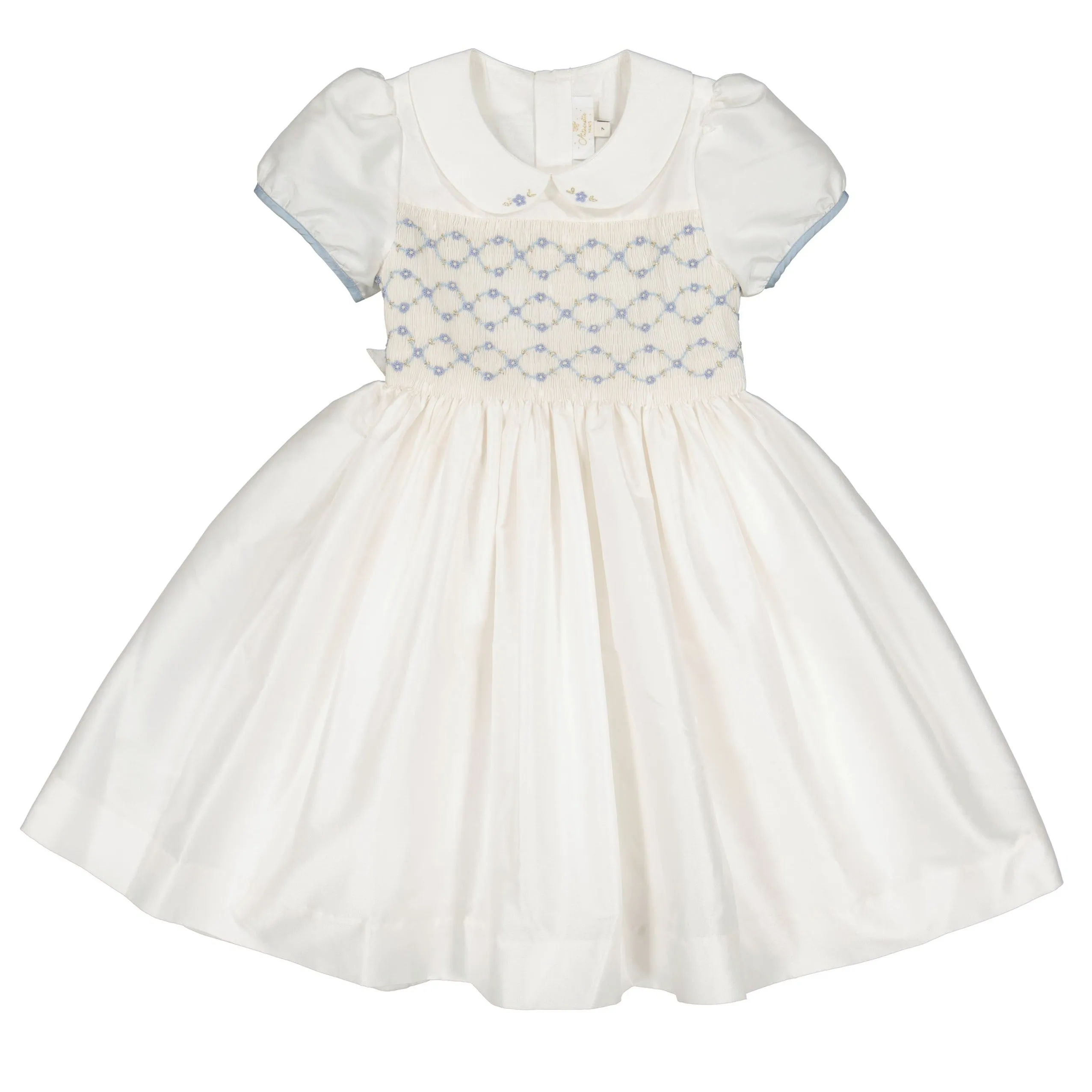 Bagatelle Silk Handmade Smocked Dress