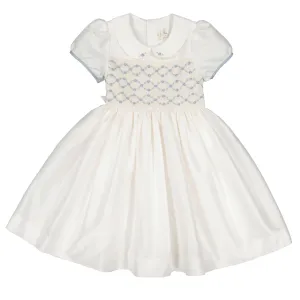 Bagatelle Silk Handmade Smocked Dress