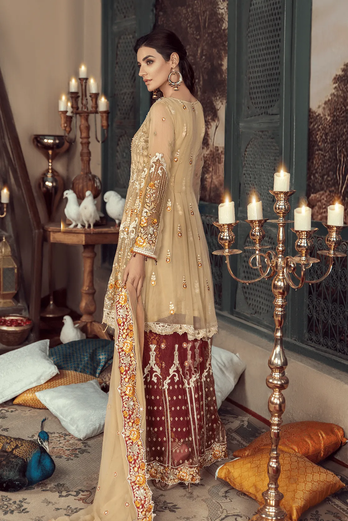 Beautiful and Simple Barat Dress for Women #P2726