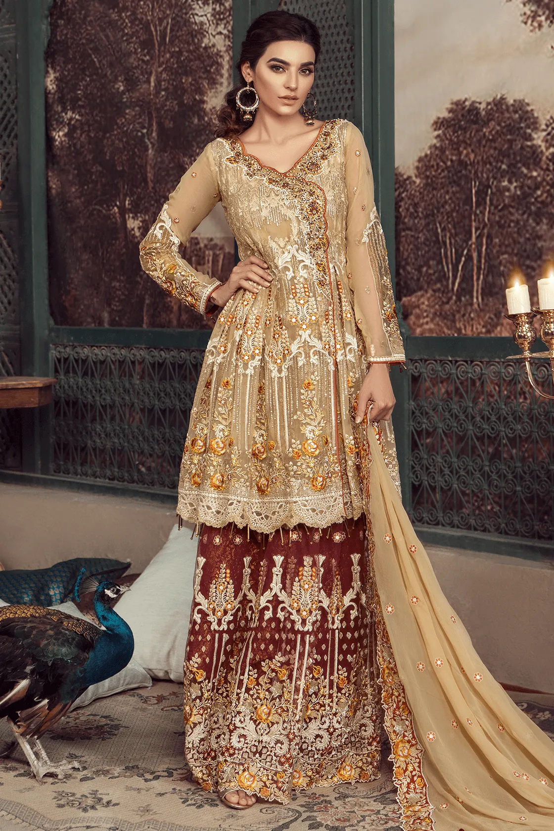 Beautiful and Simple Barat Dress for Women #P2726