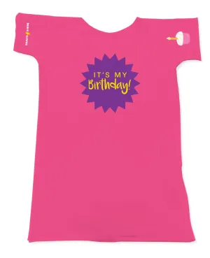 BIRTHDAY BRAVE GOWN PINK CUPCAKE