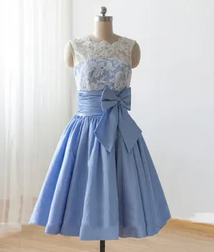 blue lace bridesmaid dresses short 2020 cheap a line cute custom wedding guest dresses