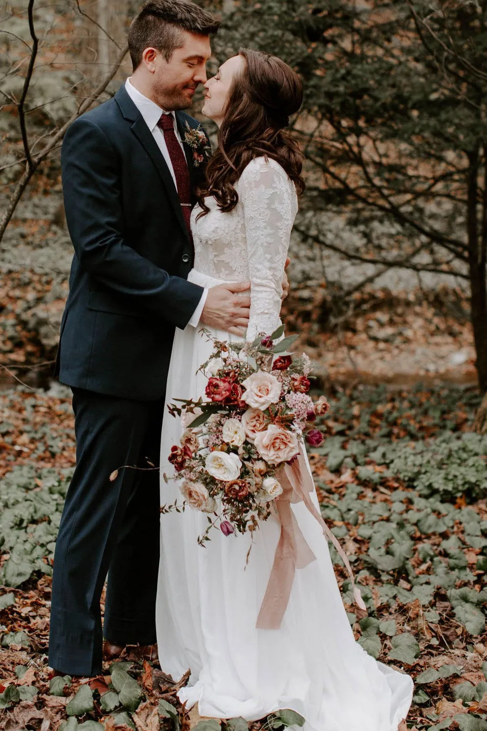Boat Neck Lace Chiffon Wedding Dresses for Bride 2020