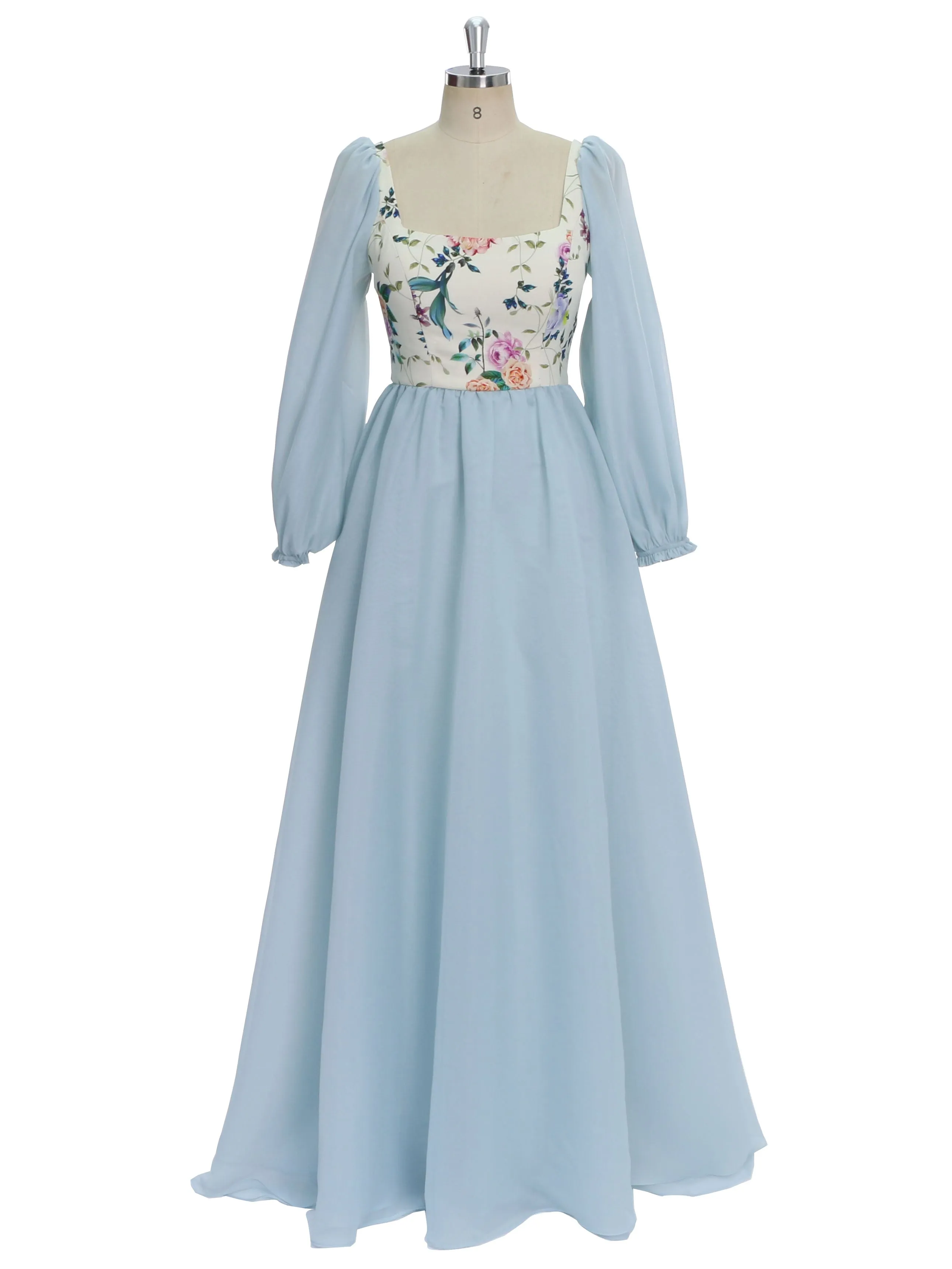 Boho Cotton Printing Floral Prom Dress Photoshoot Dresses Maxi Dress YW231139