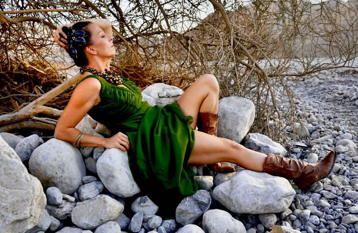 Cali dress in Mother Earth