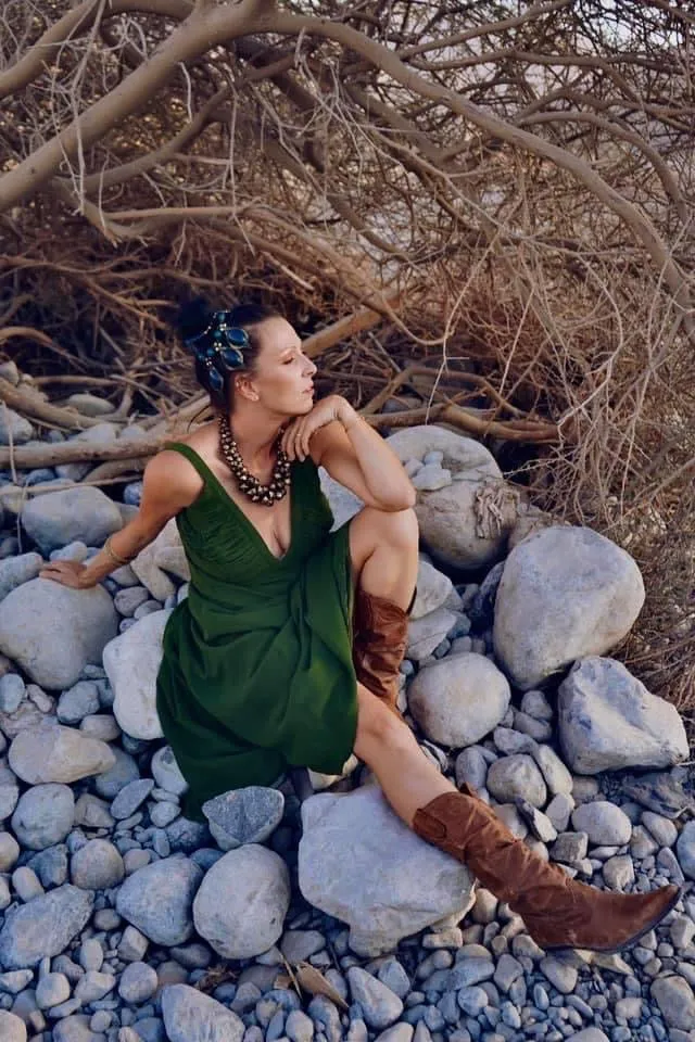 Cali dress in Mother Earth