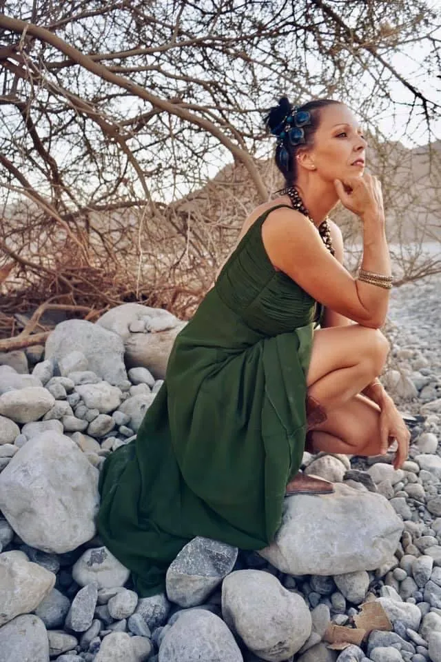 Cali dress in Mother Earth