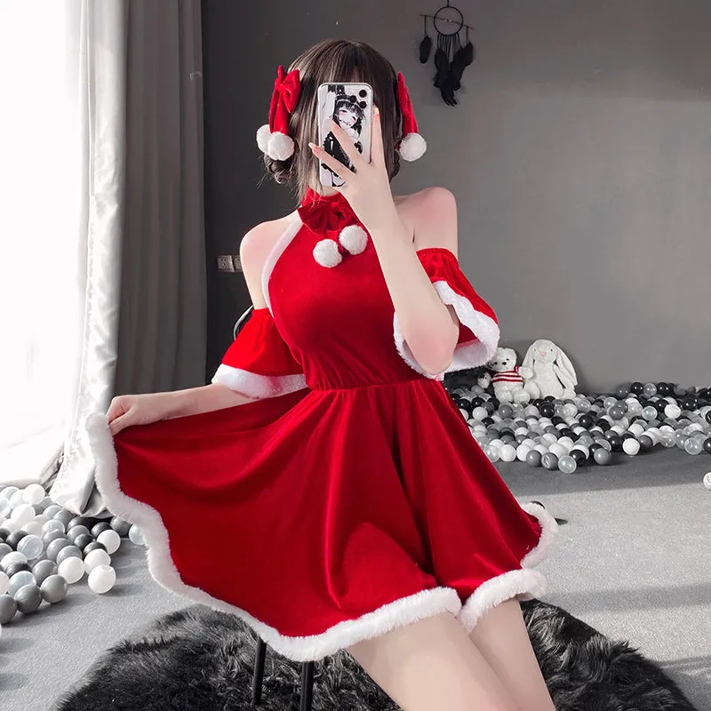 Christmas party Velvet Dress yc24792