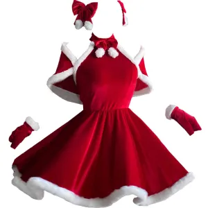 Christmas party Velvet Dress yc24792