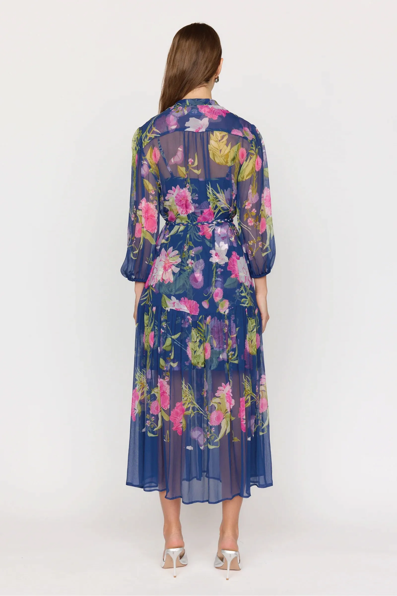 Christy Lynn Lana Dress in Monarch Navy