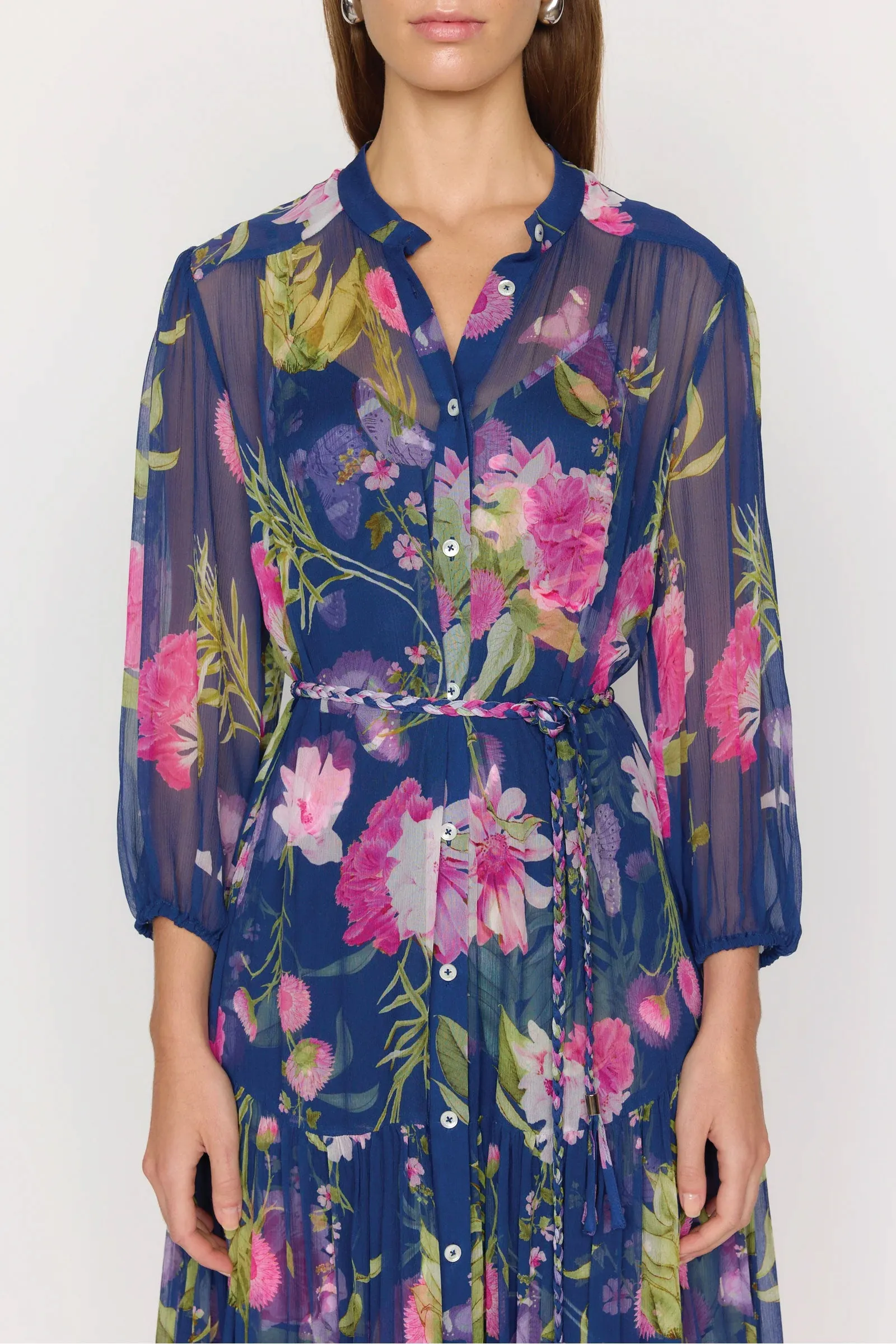 Christy Lynn Lana Dress in Monarch Navy