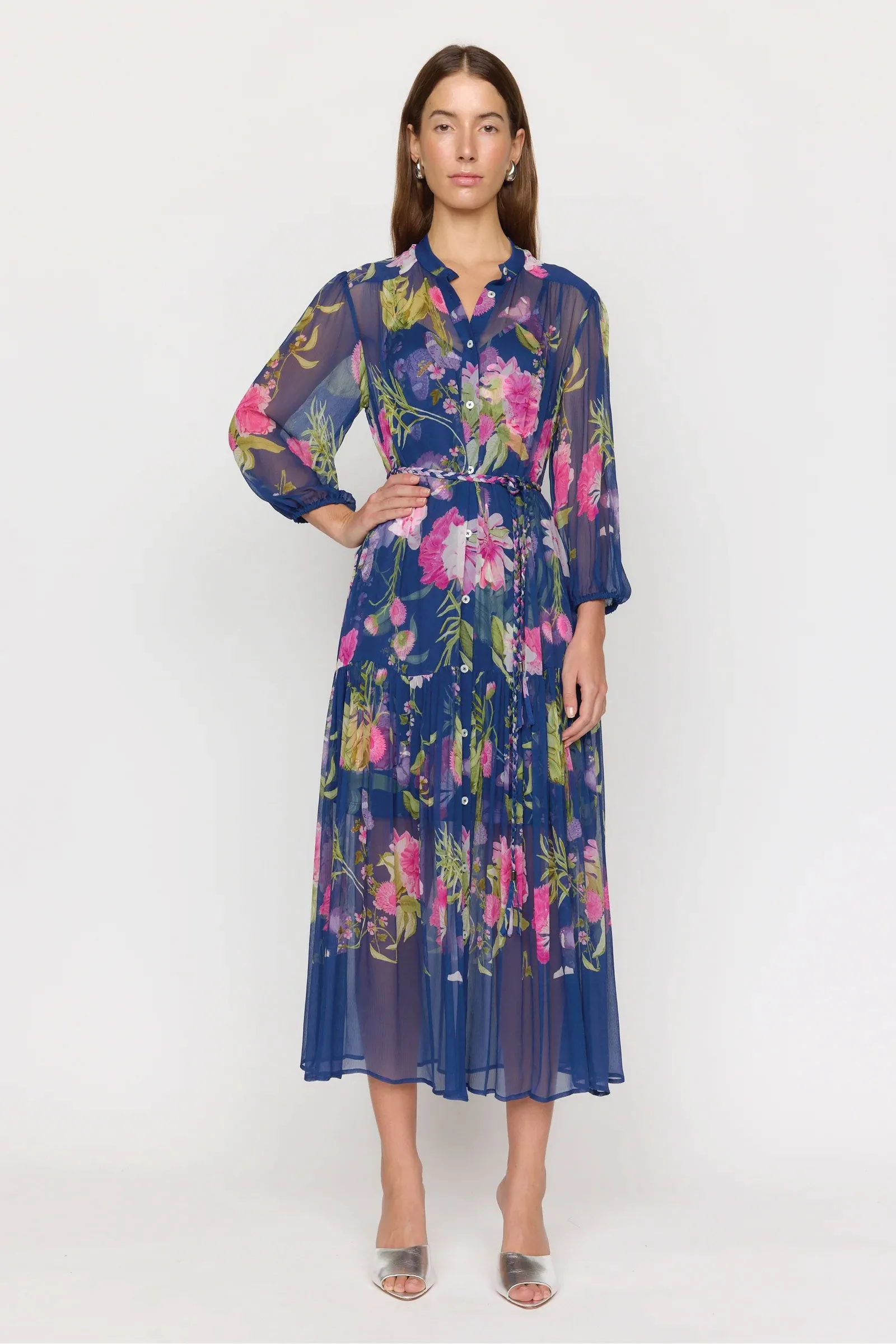 Christy Lynn Lana Dress in Monarch Navy
