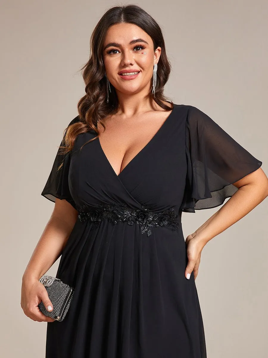 Corrieanne black evening dress in black s22 Express NZ wide