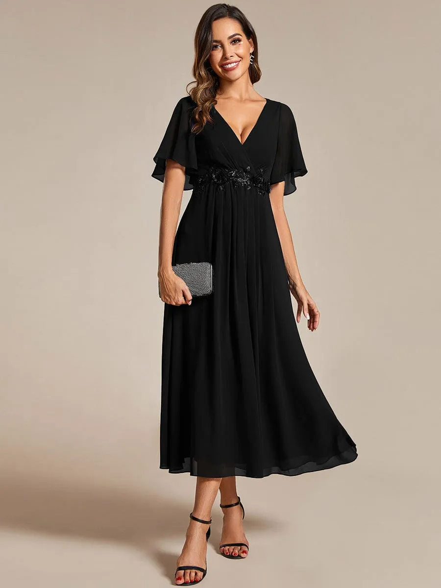 Corrieanne black evening dress in black s22 Express NZ wide