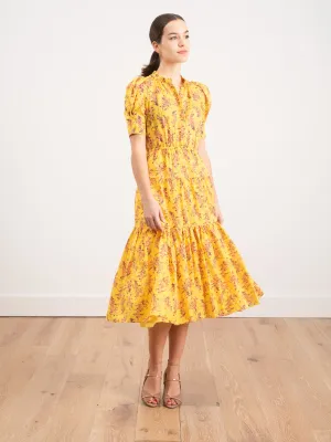 corrine dress - sunflower