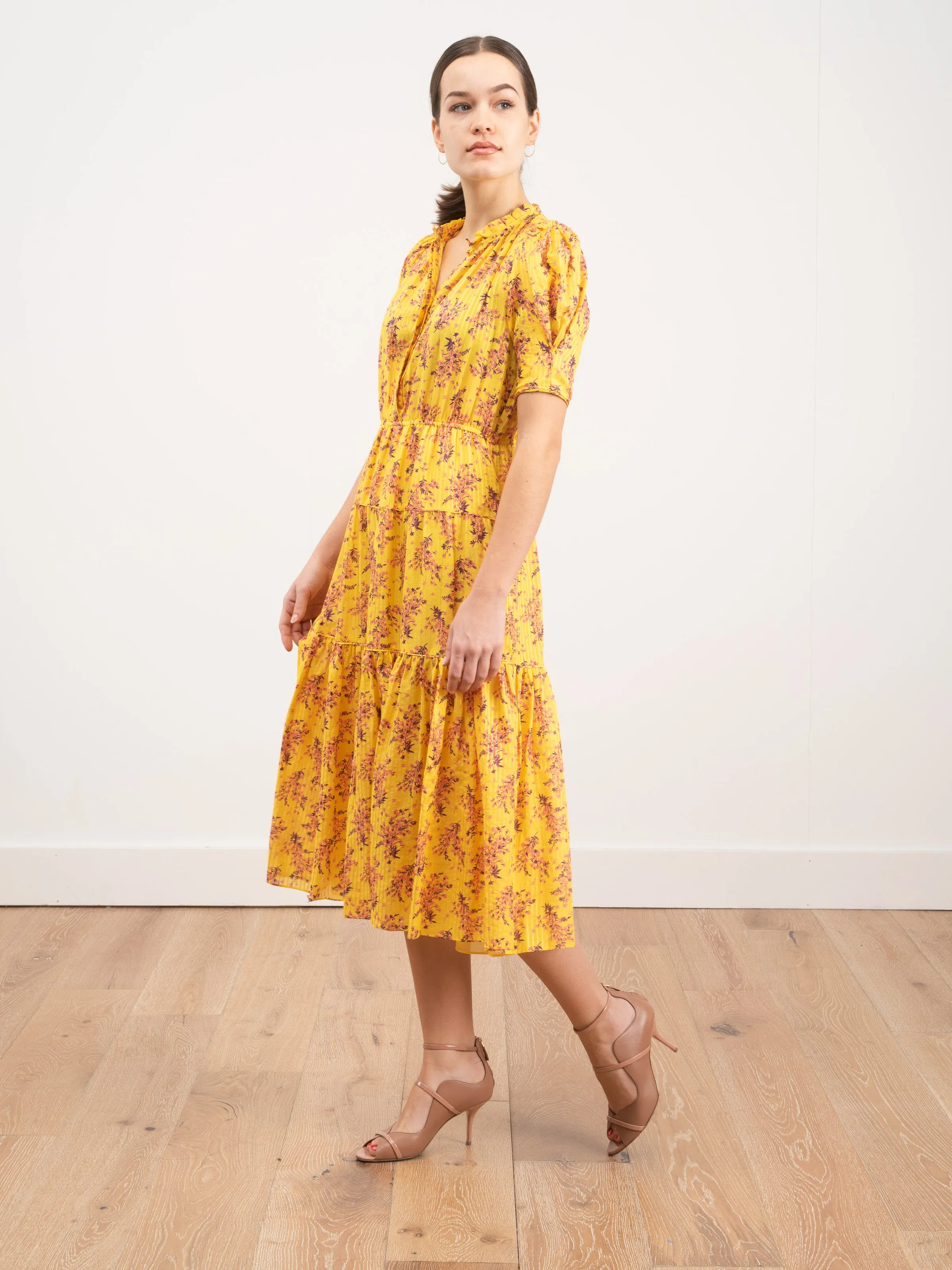 corrine dress - sunflower