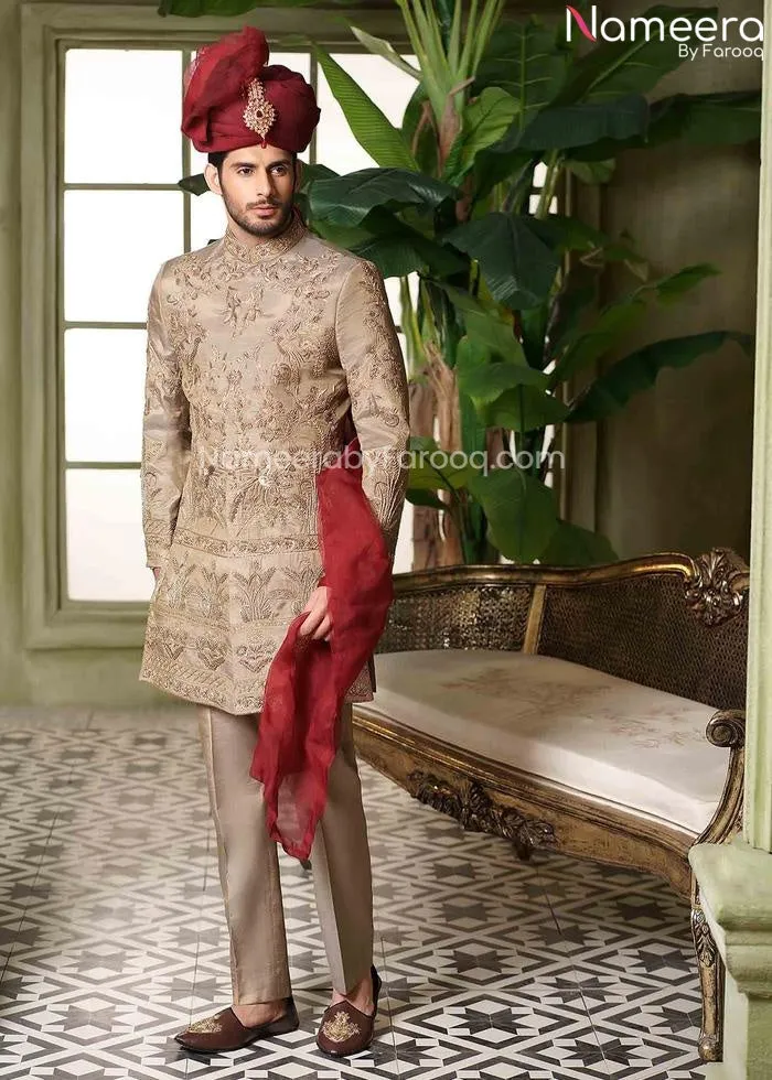 Designer Mens Sherwani for Boys for Wedding Wear #GN37