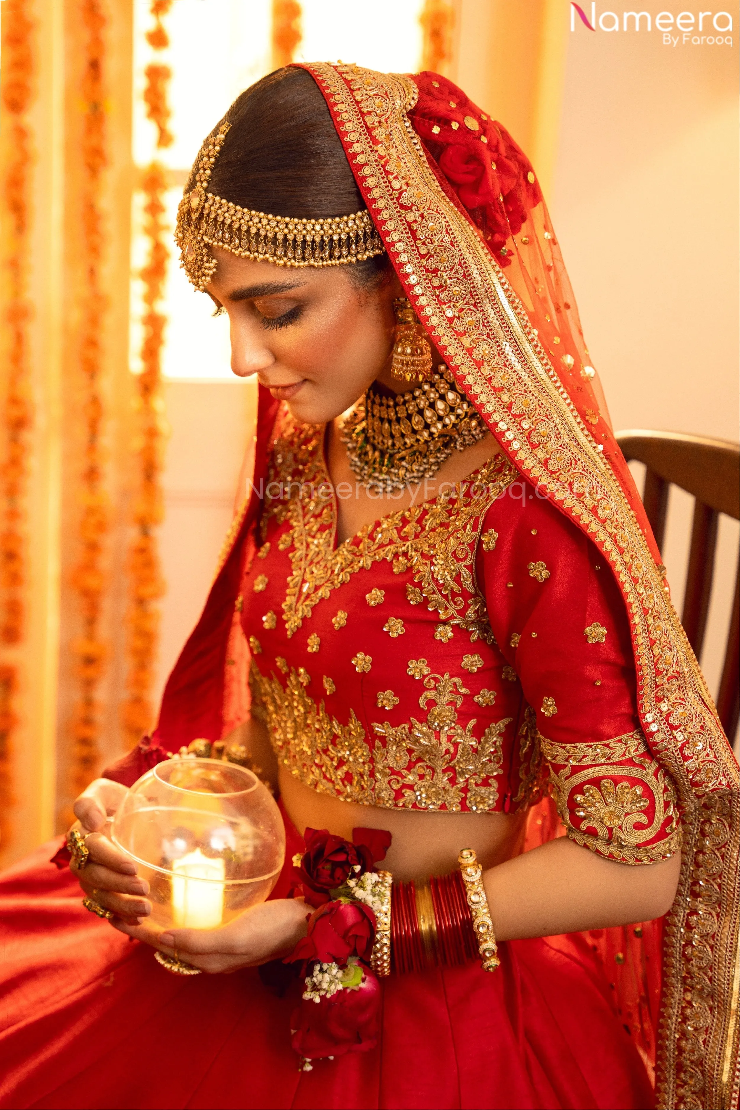 Designer Rajasthani Lehenga Choli Bridal Dress #BN1029