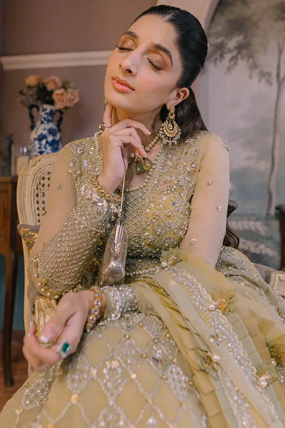 Embellished Pishwas and Sharara Pakistani Wedding Dress