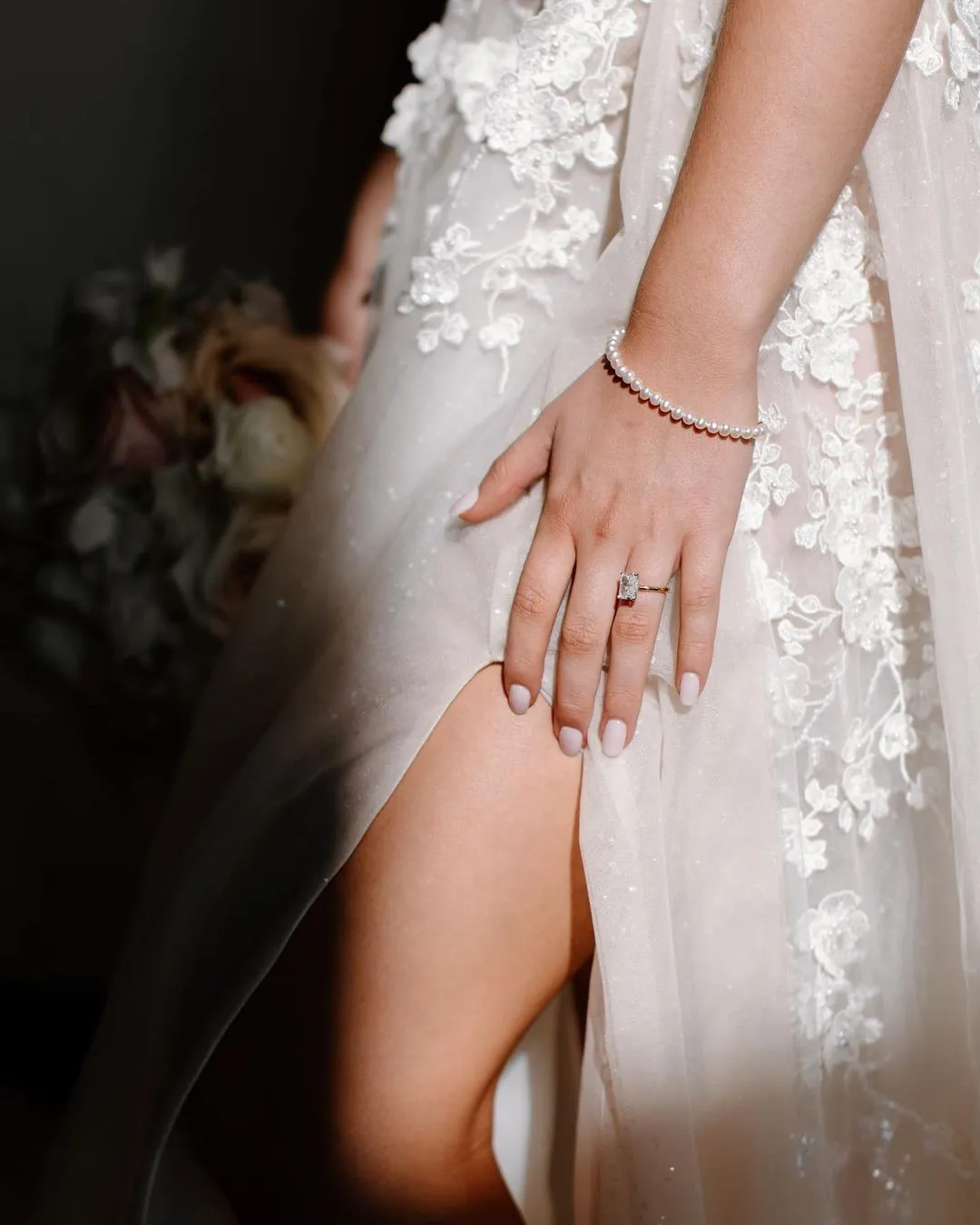 Fairy A Line Sweetheart Tulle Wedding Dresses with Appliques