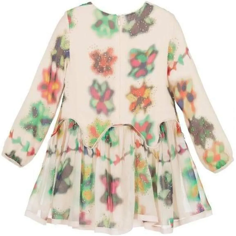 Girls Silk Dress