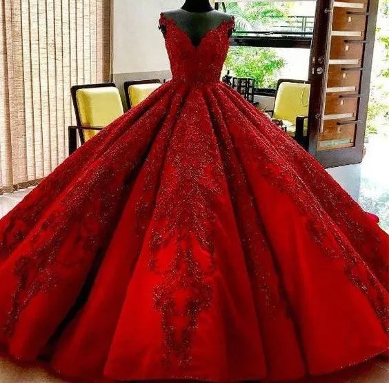 Gorgeous Quinceanera Dress Lace Appliques Princess Ball Gowns vestidos de quinceañera Celebrity Dress
