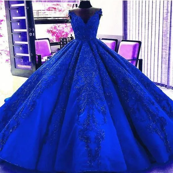 Gorgeous Quinceanera Dress Lace Appliques Princess Ball Gowns vestidos de quinceañera Celebrity Dress