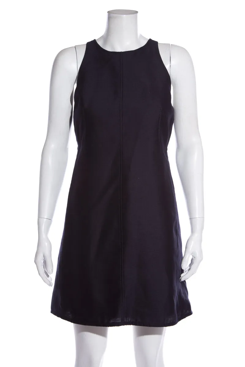 Hermès Navy Dress SZ 36