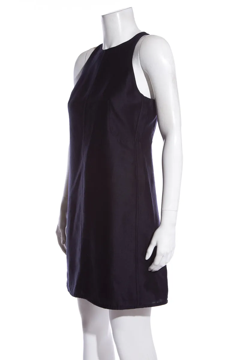 Hermès Navy Dress SZ 36