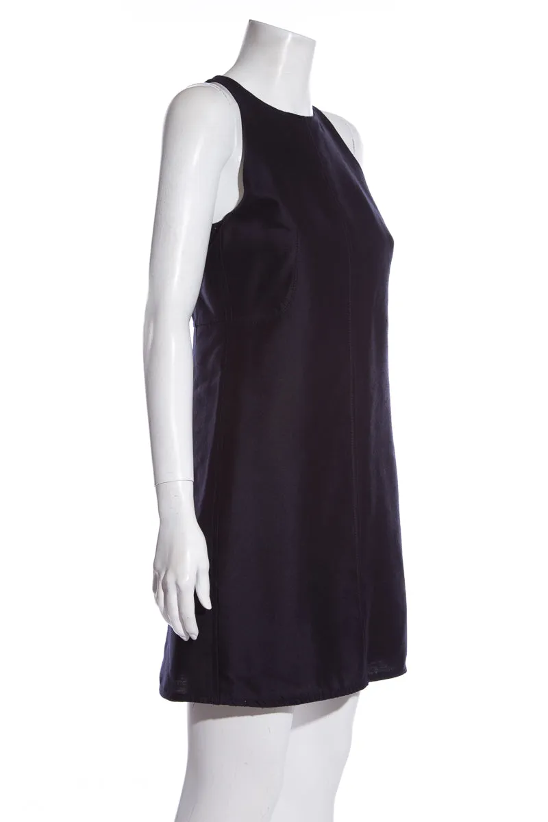 Hermès Navy Dress SZ 36