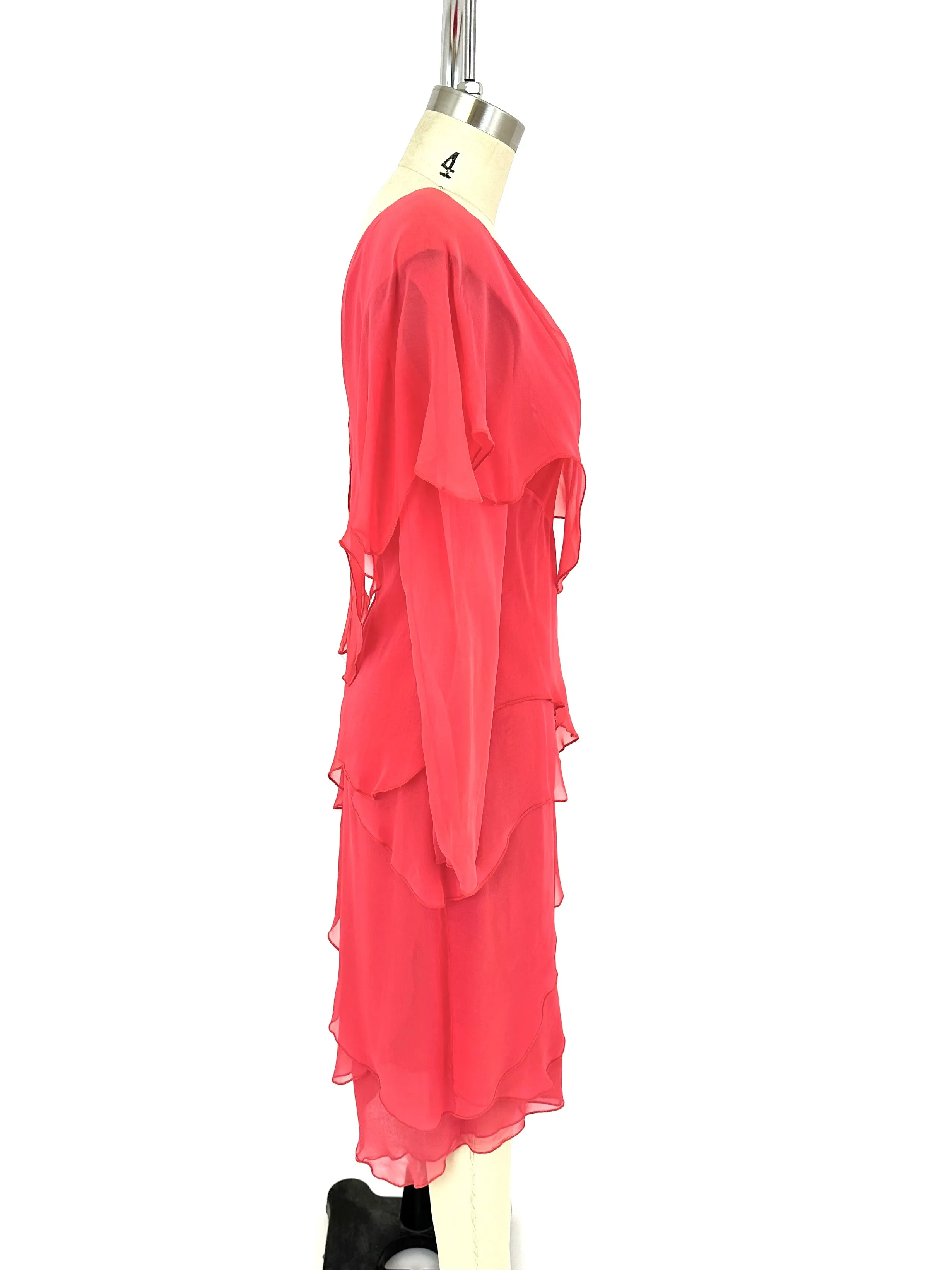 Holly's Harp Chiffon Flutter Dress*