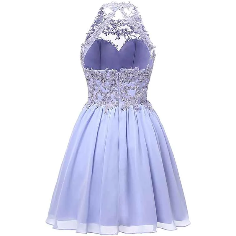 Homecoming Dress Short Prom Dresses Lace Cocktail Party Dress Formal Gowns