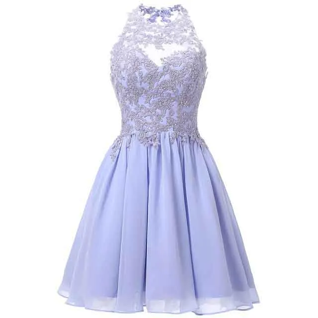 Homecoming Dress Short Prom Dresses Lace Cocktail Party Dress Formal Gowns