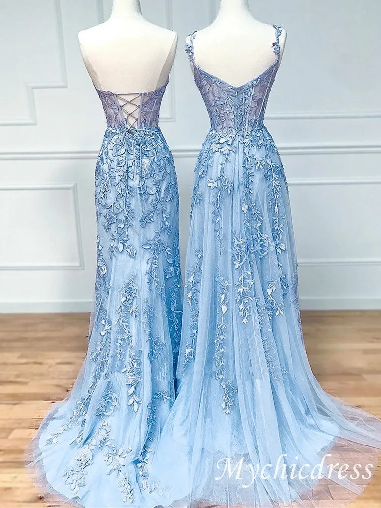 Hot 2024 Violet Purple Lace Long Prom Dresses Cheap UK Evening Dress