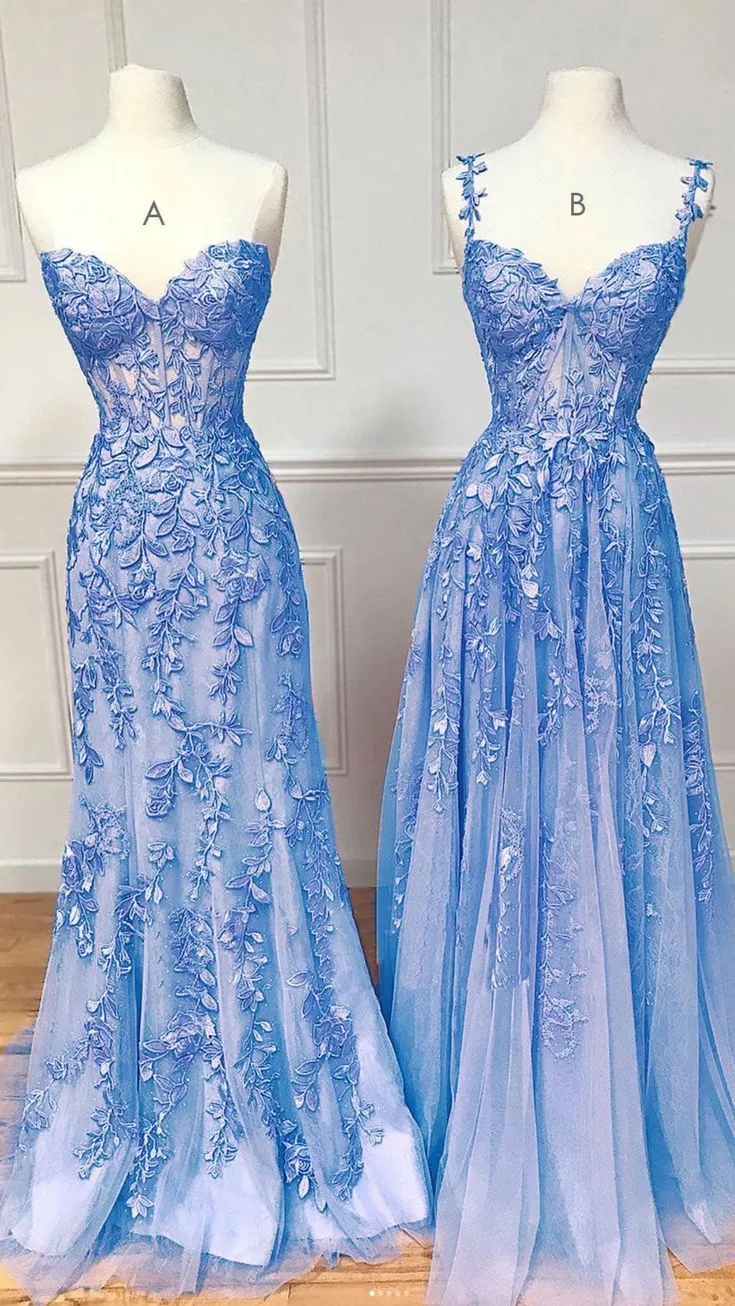 Hot 2024 Violet Purple Lace Long Prom Dresses Cheap UK Evening Dress