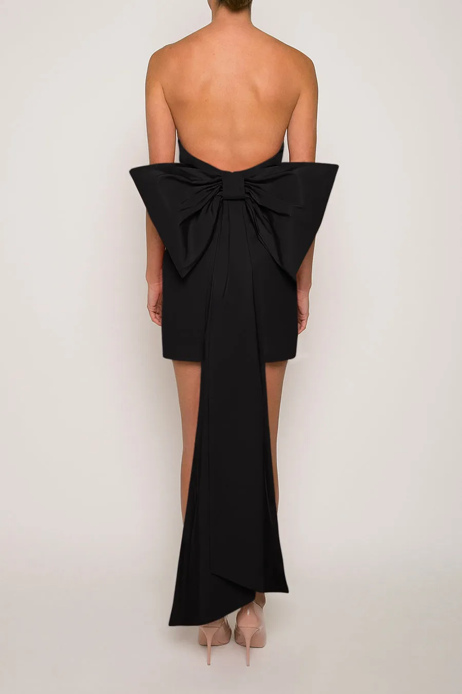 Lauren Silk Faille Mini Dress
