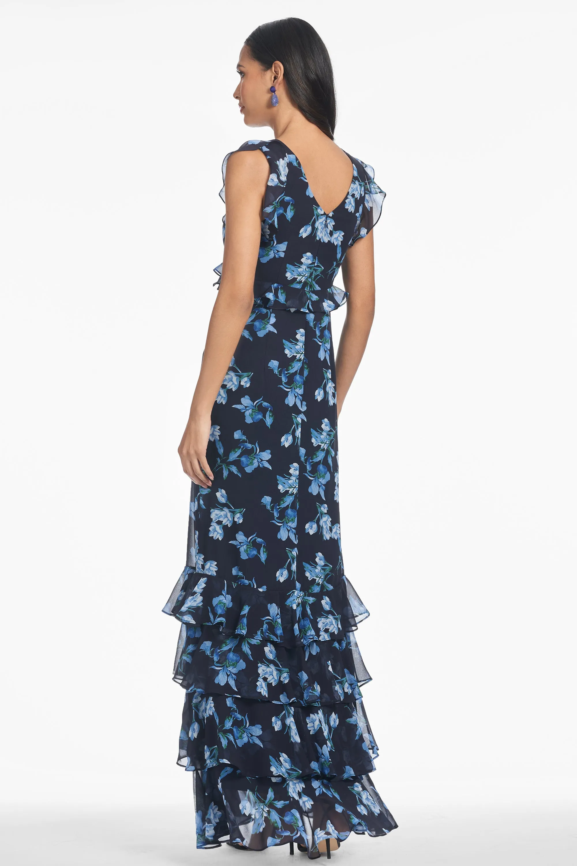 MAGDELAINE GOWN - POSEIDON VENETIAN PETAL
